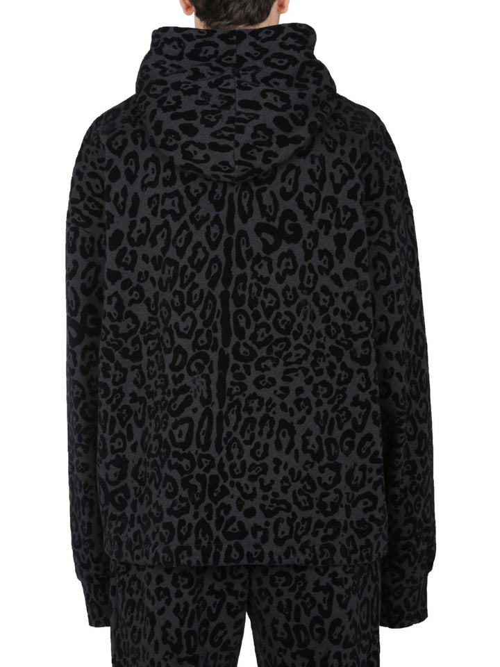 Dolce & Gabbana Sweatshirts - Animal Print | Wanan Luxury