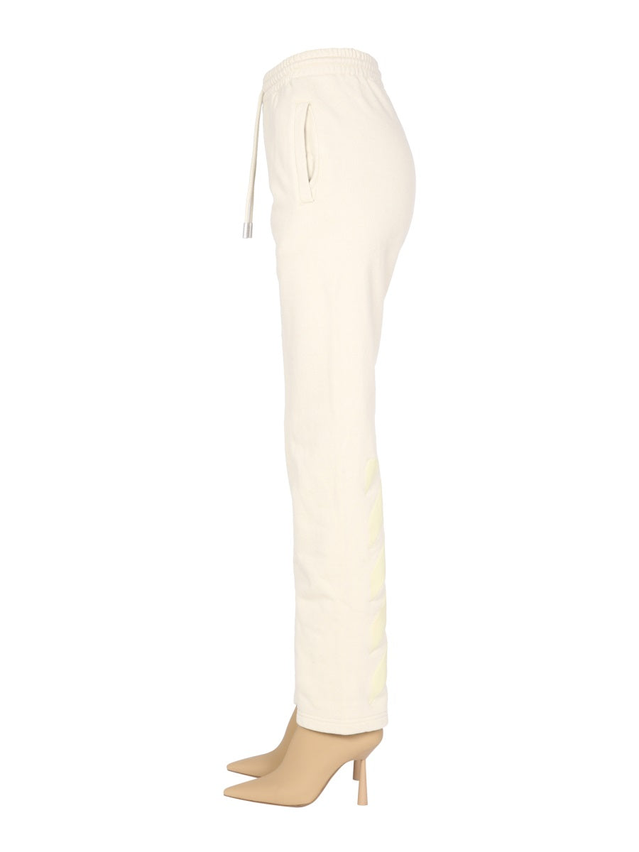 Off-White Pants - White | Wanan Luxury