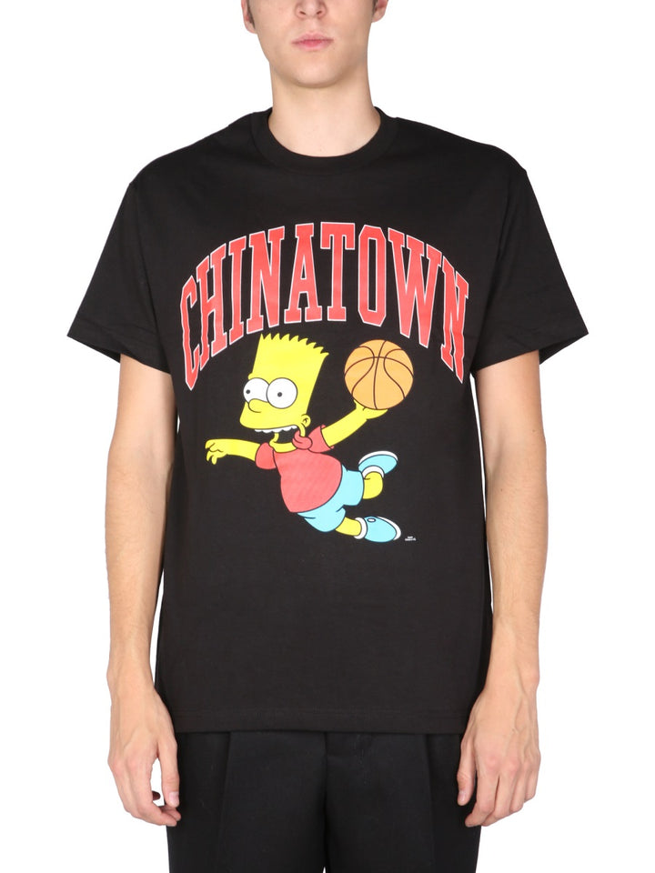 Chinatown Market x The Simpsons T shirts - Black | Wanan Luxury