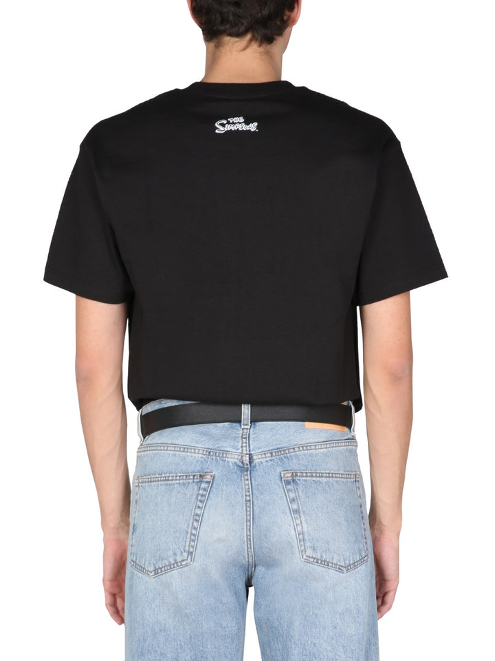 Chinatown Market x The Simpsons T shirts - Black | Wanan Luxury