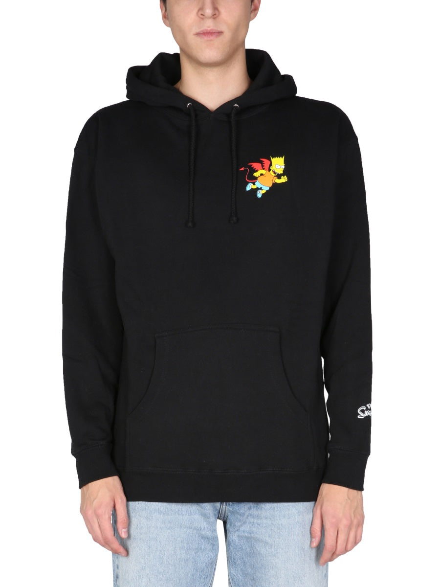 Chinatown Market x The Simpsons Sweatshirts - Black | Wanan Luxury