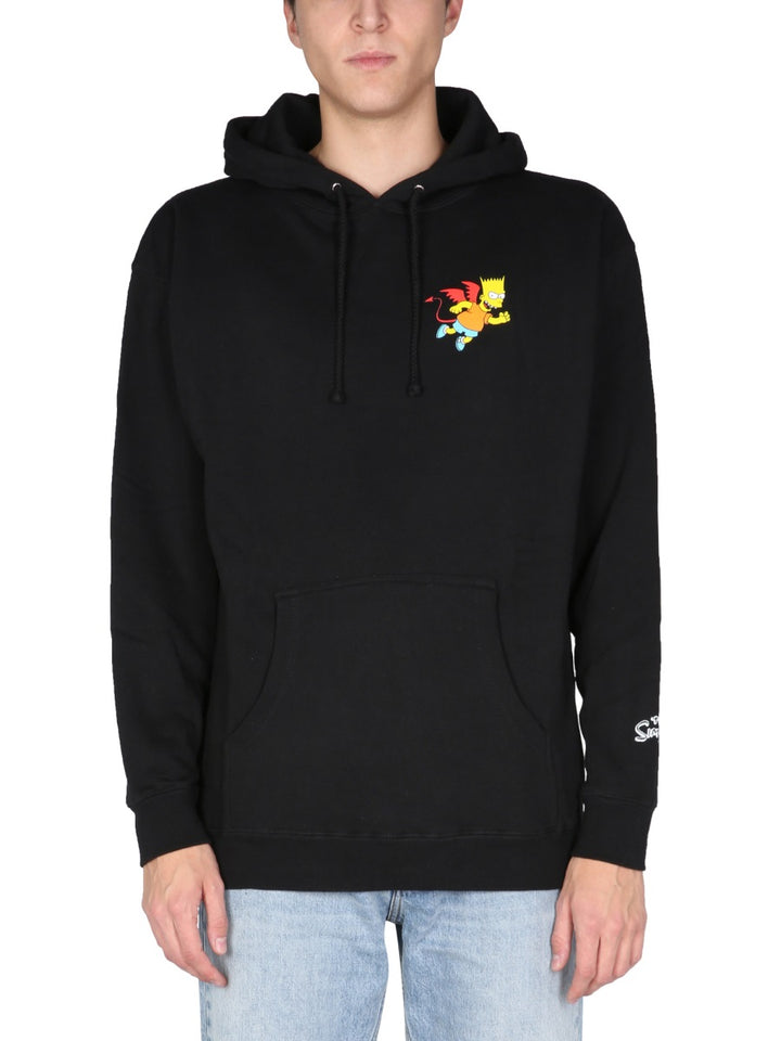Chinatown Market x The Simpsons Sweatshirts - Black | Wanan Luxury