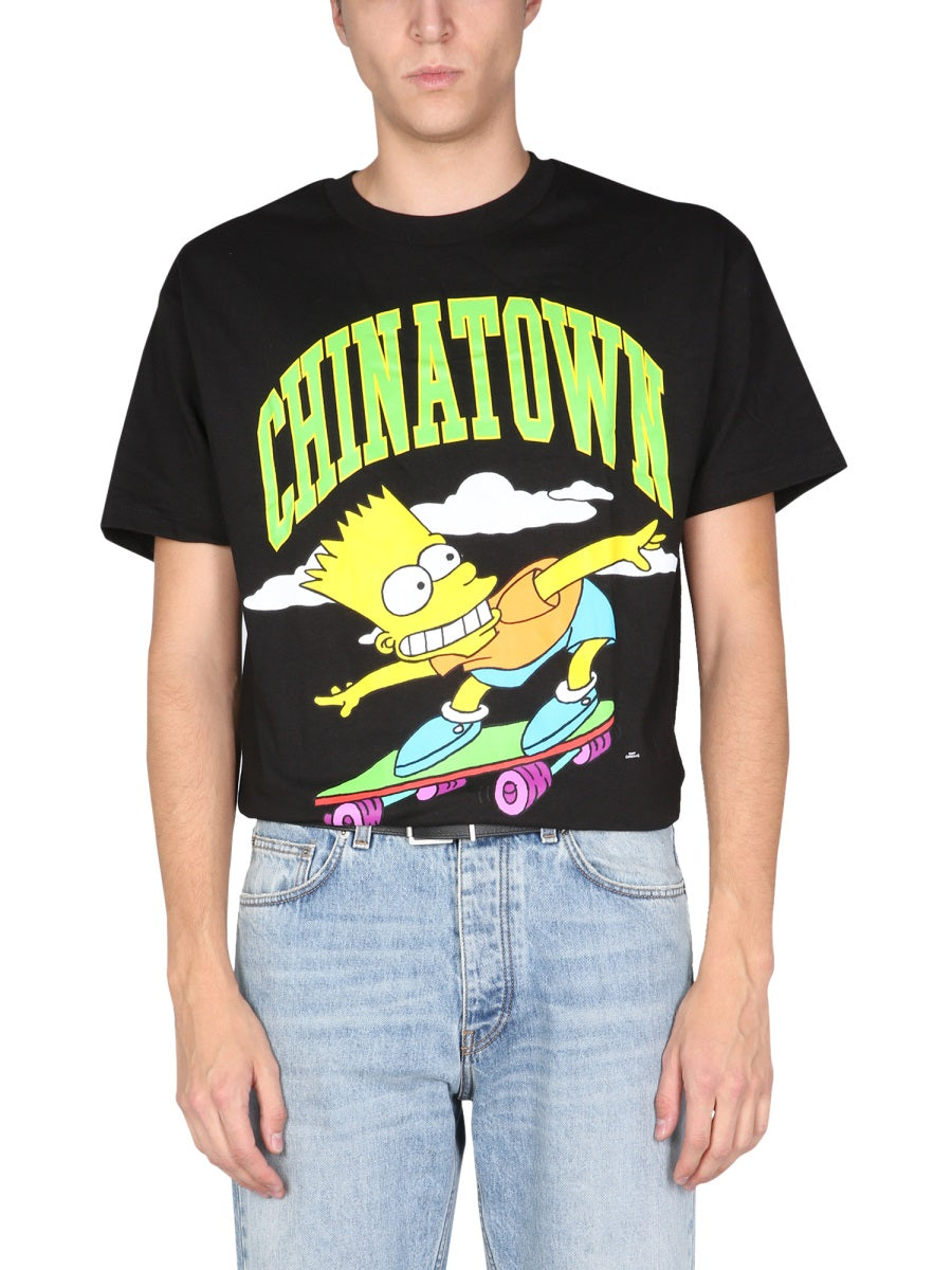 Chinatown Market x The Simpsons T shirts - Black | Wanan Luxury