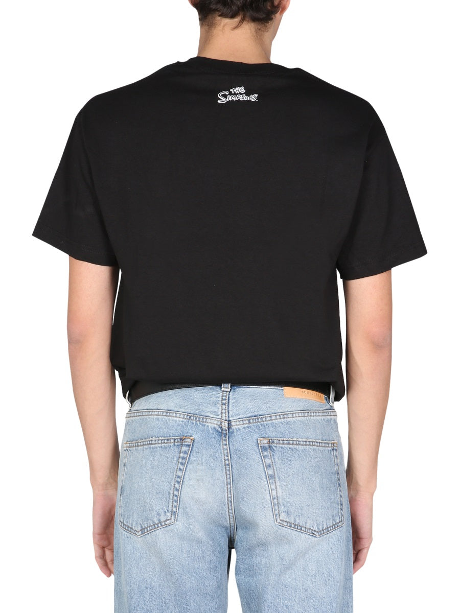 Chinatown Market x The Simpsons T shirts - Black | Wanan Luxury