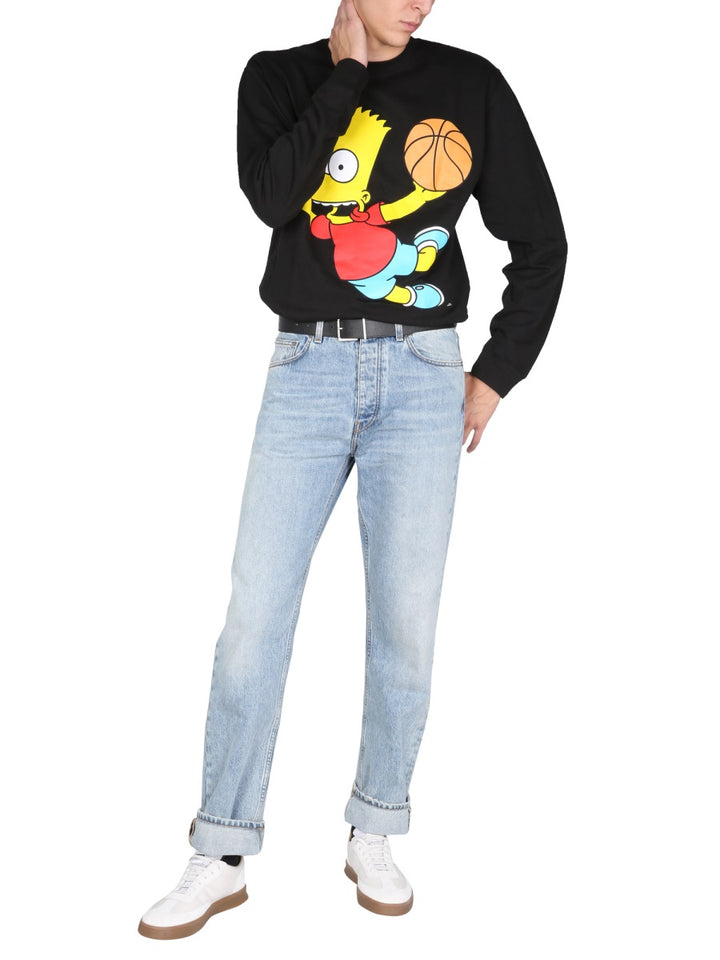 Chinatown Market x The Simpsons Sweatshirts - Black | Wanan Luxury