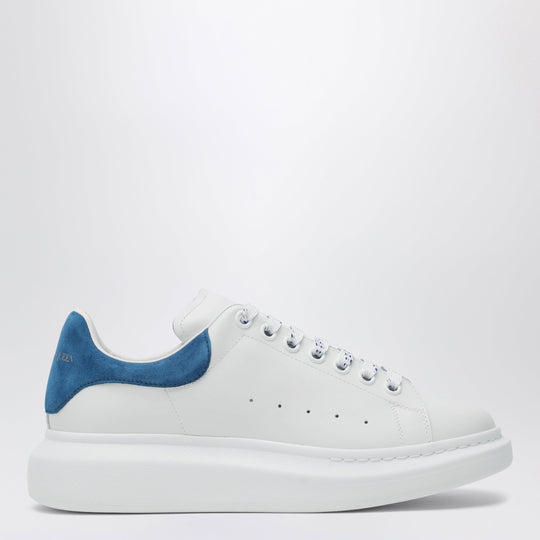 White/Blue Oversize Sneakers