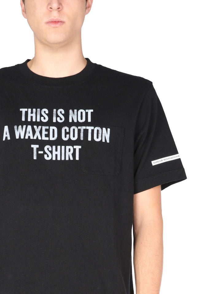 Barbour T shirts - Black | Wanan Luxury