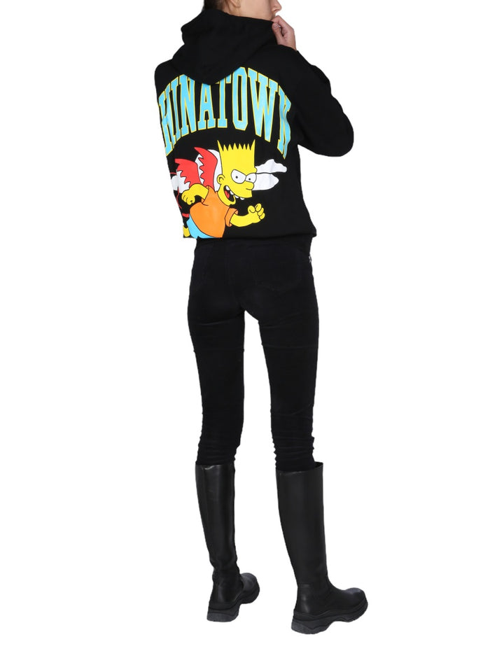 Chinatown Market x The Simpsons Sweatshirts - Black | Wanan Luxury