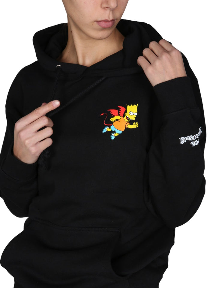 Chinatown Market x The Simpsons Sweatshirts - Black | Wanan Luxury