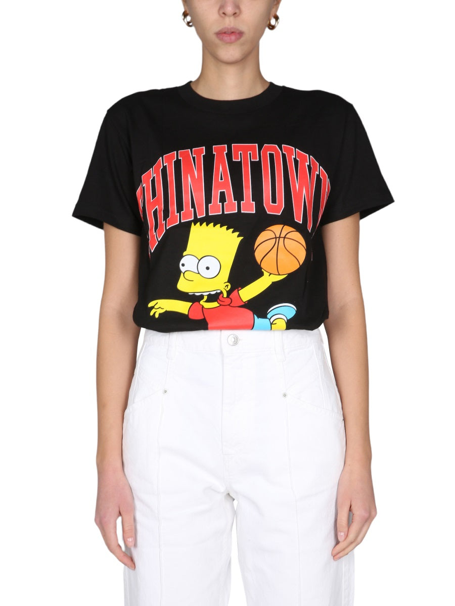 Chinatown Market x The Simpsons T shirts - Black | Wanan Luxury