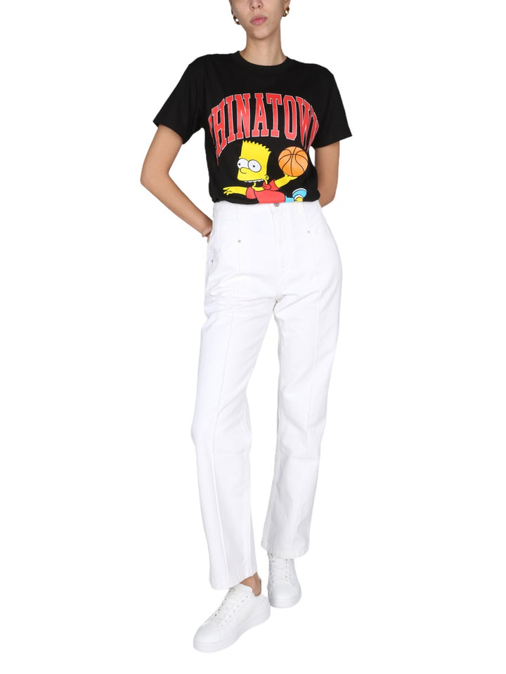 Chinatown Market x The Simpsons T shirts - Black | Wanan Luxury