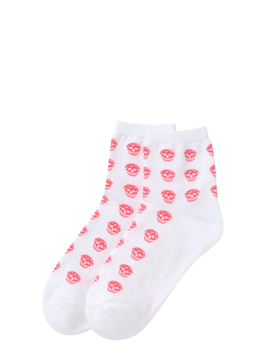 Alexander McQueen Socks - White | Wanan Luxury