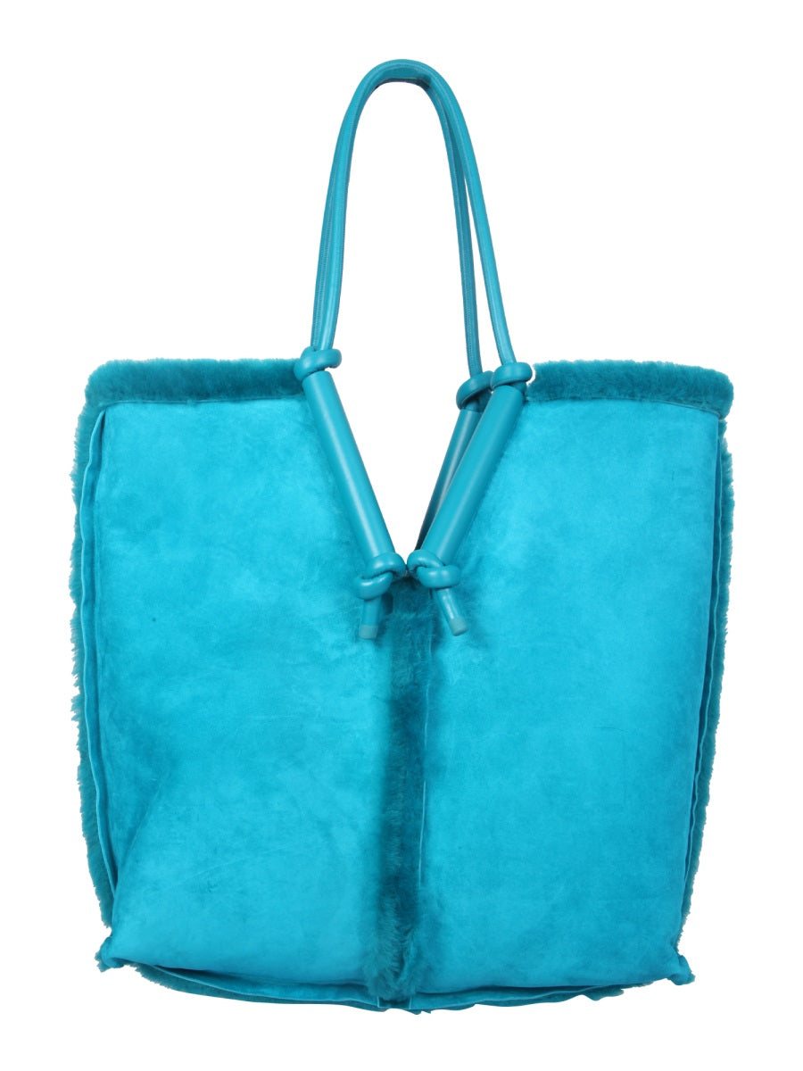 Bottega Veneta Shoulder Bags - Blue | 838df965c89a44250ed09ff6094466ac79e9868d