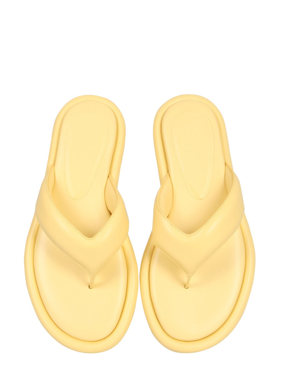 Gia Borghini Sandals - Yellow | Wanan Luxury