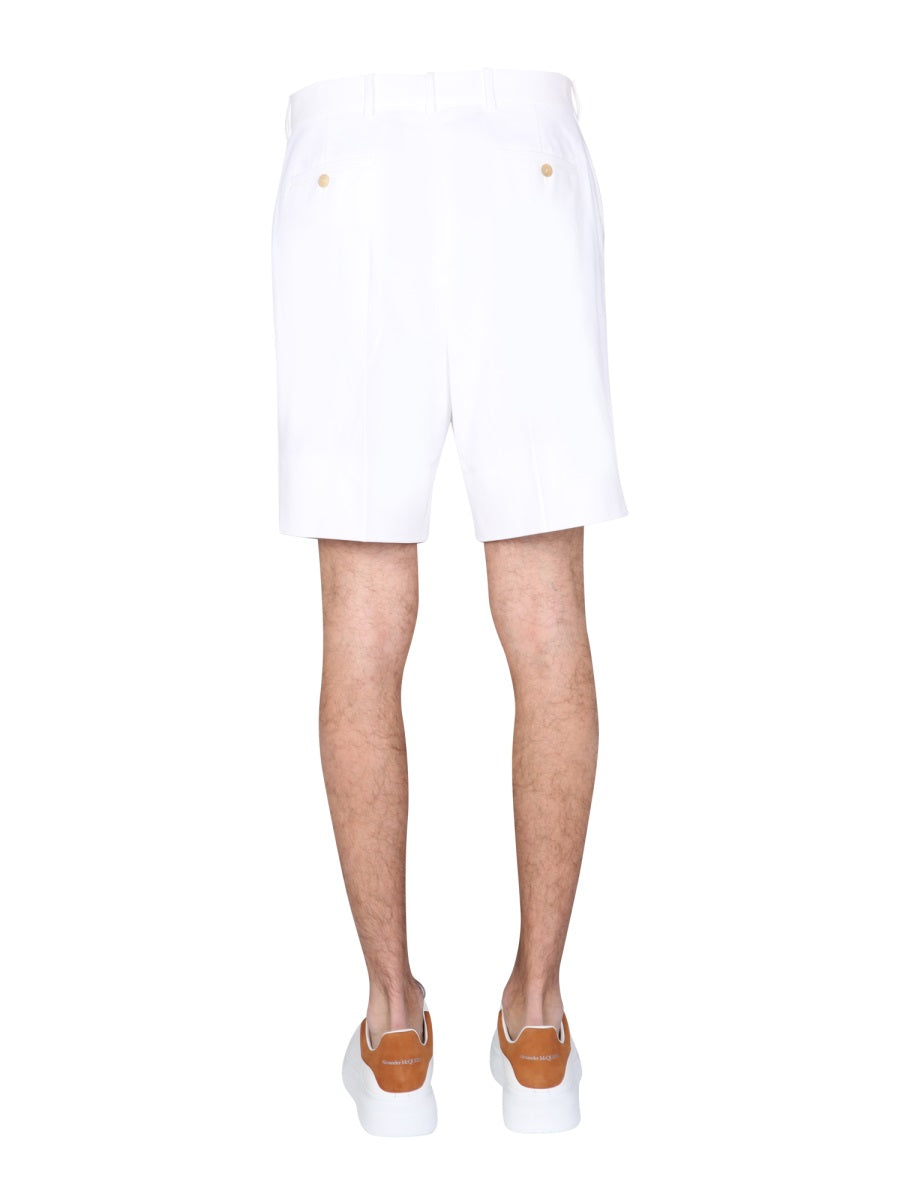 Alexander McQueen Shorts - White | Wanan Luxury