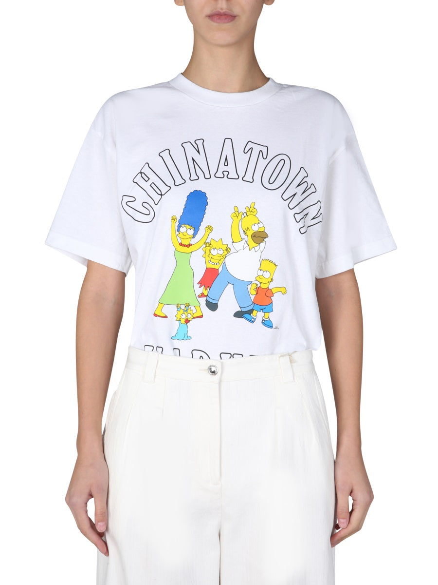 Chinatown Market x The Simpsons T shirts - White | Wanan Luxury
