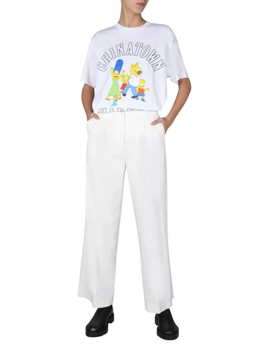 Chinatown Market x The Simpsons T shirts - White | Wanan Luxury