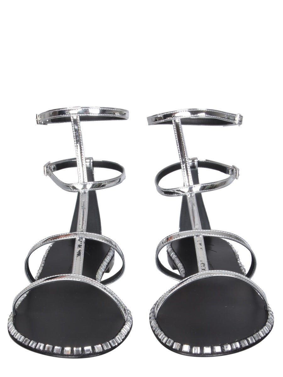 Giuseppe Zanotti Sandals - Silver | Wanan Luxury