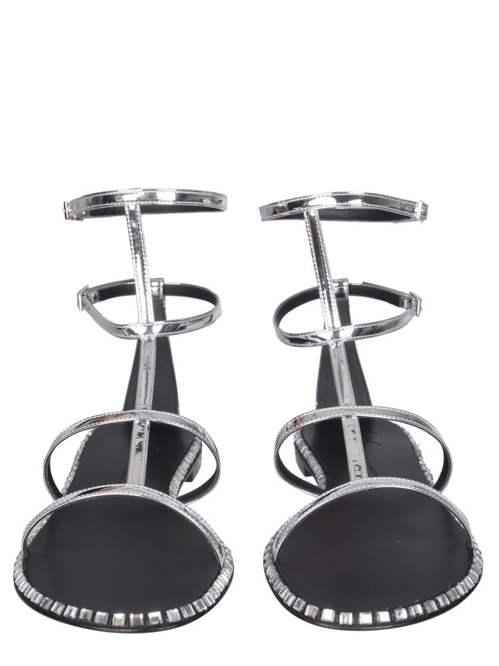 Giuseppe Zanotti Sandals - Silver | Wanan Luxury