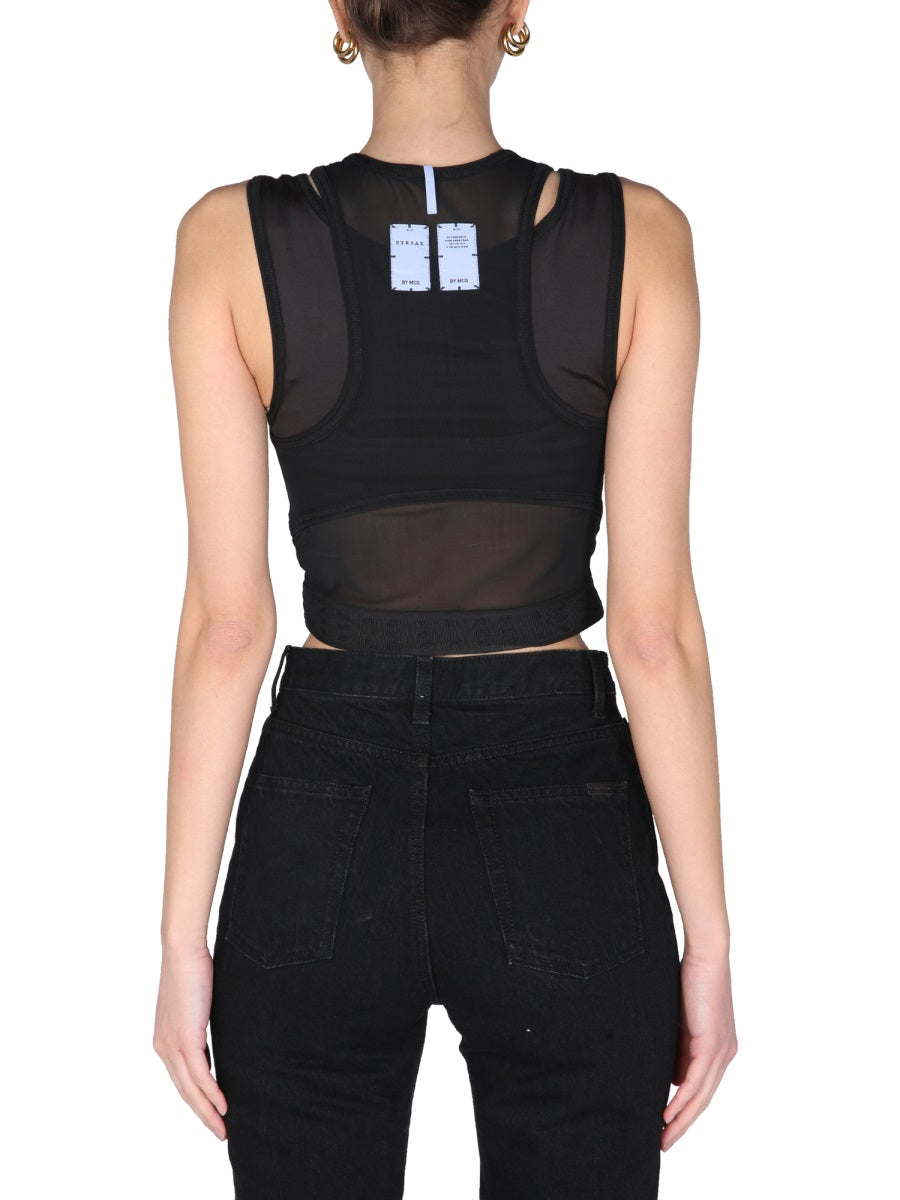 Mcq Tops - Black | Wanan Luxury