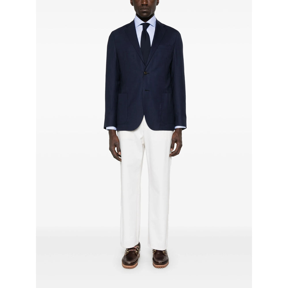 Mazzarelli Shirts - Blue, White | 1be6a81164eb9b27dbad1b088d8d824a1fba5a71