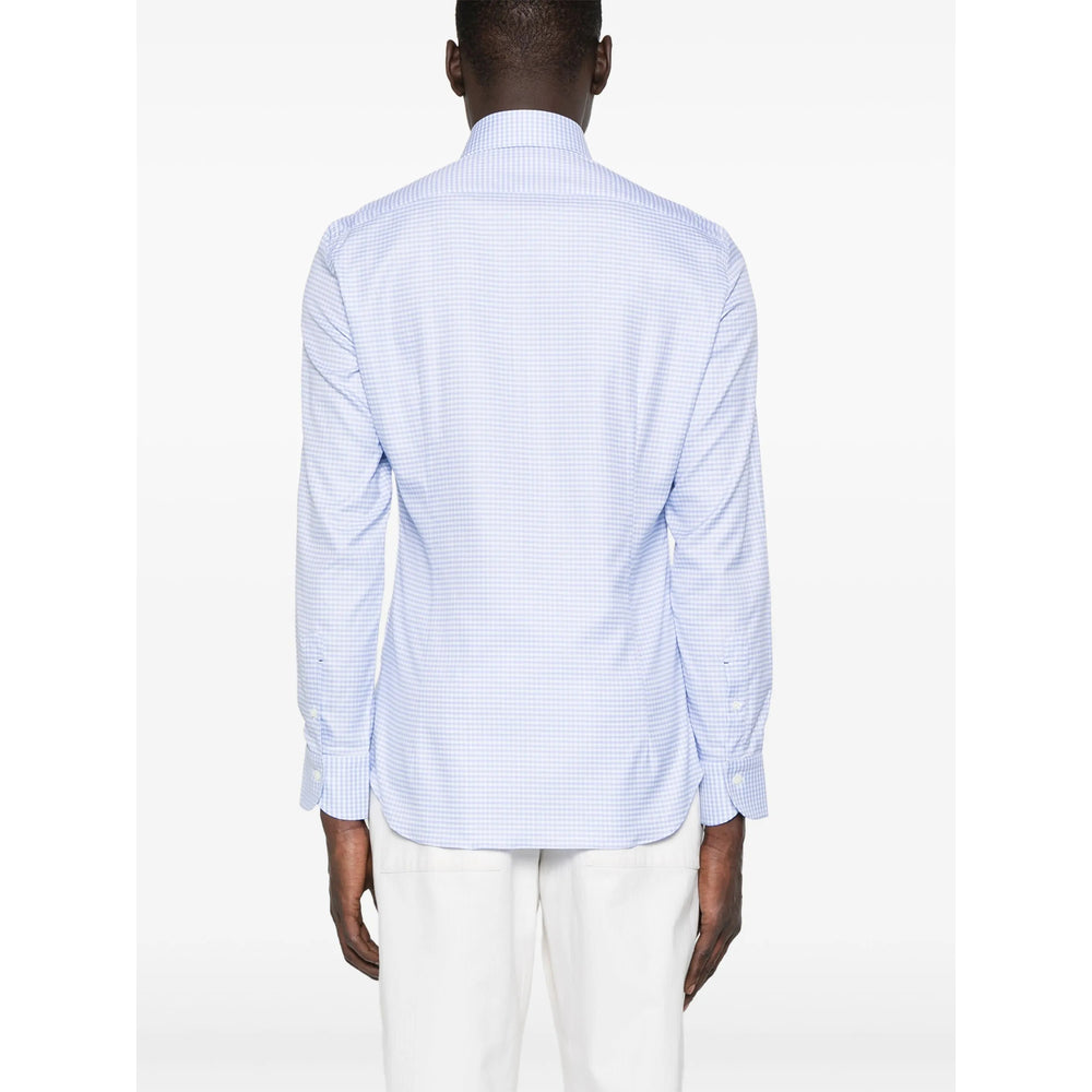Mazzarelli Shirts - Blue, White | e9d8fdca7eb6171e9d922f286cfae0cd53e6e2b5