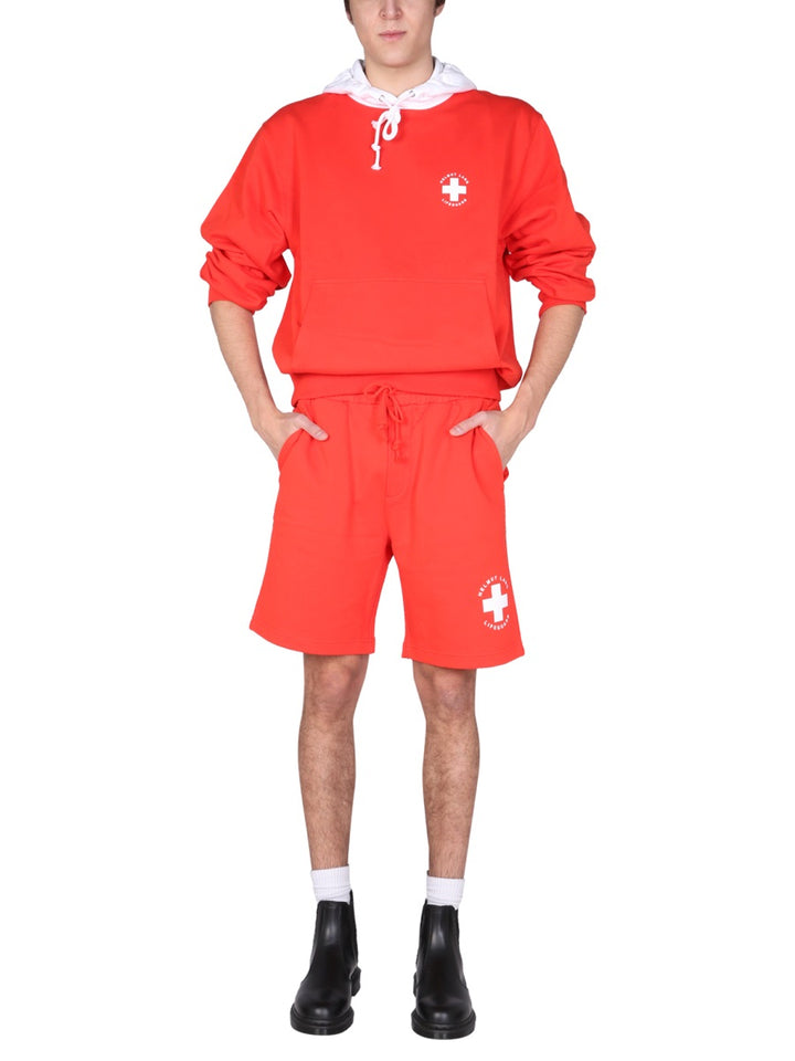Helmut Lang Shorts - Red | Wanan Luxury