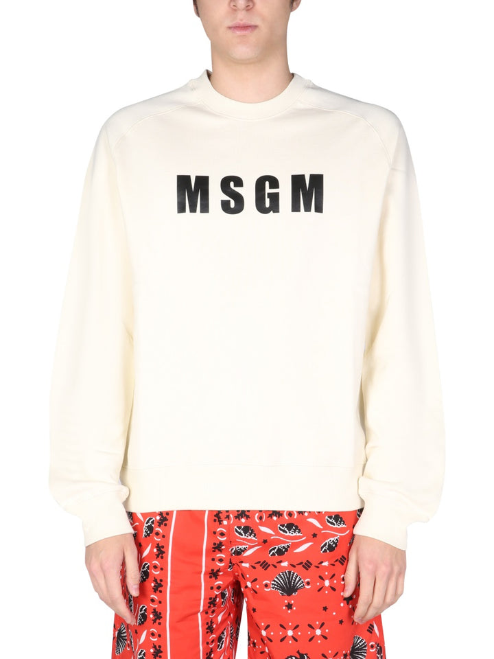 MSGM Sweatshirts - White | Wanan Luxury