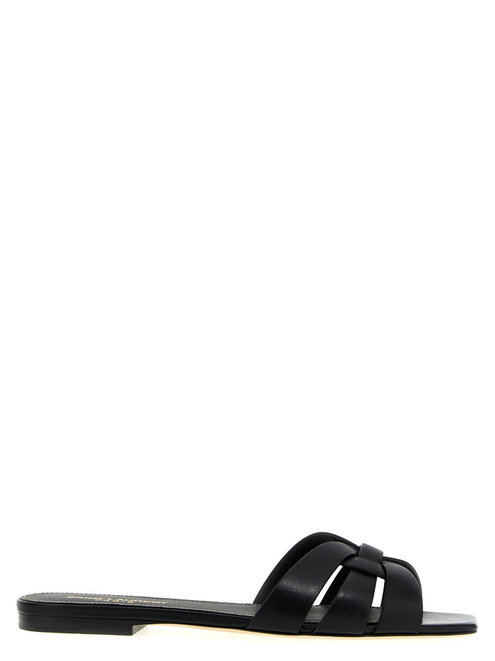 Saint Laurent Tribute Nu Pieds Sandals - Black | b69d1a2a6efb441643f13d41408c8aef398b5e10