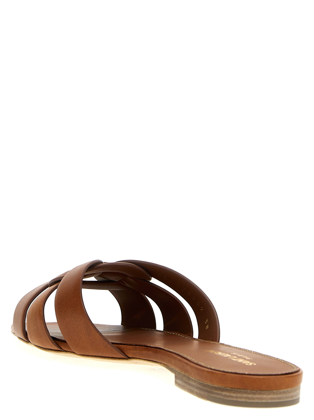 Saint Laurent Tribute Nu Pieds Sandals - Brown | 8354d8308f9a707de4116237f2a6e3a7f138a55c