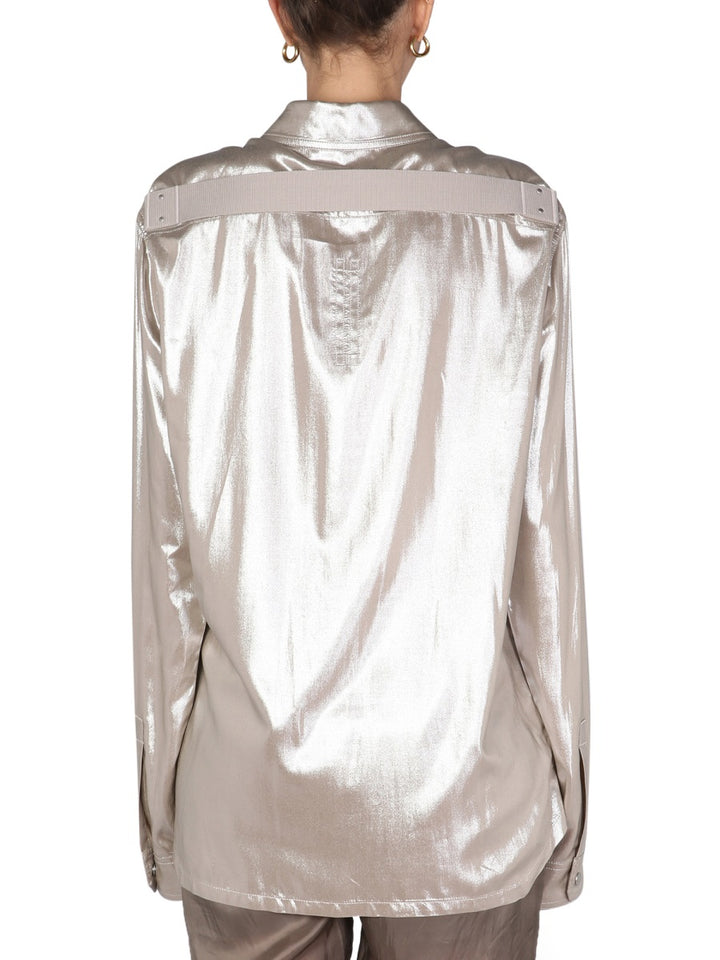 Rick Owens Shirts - Silver | Wanan Luxury