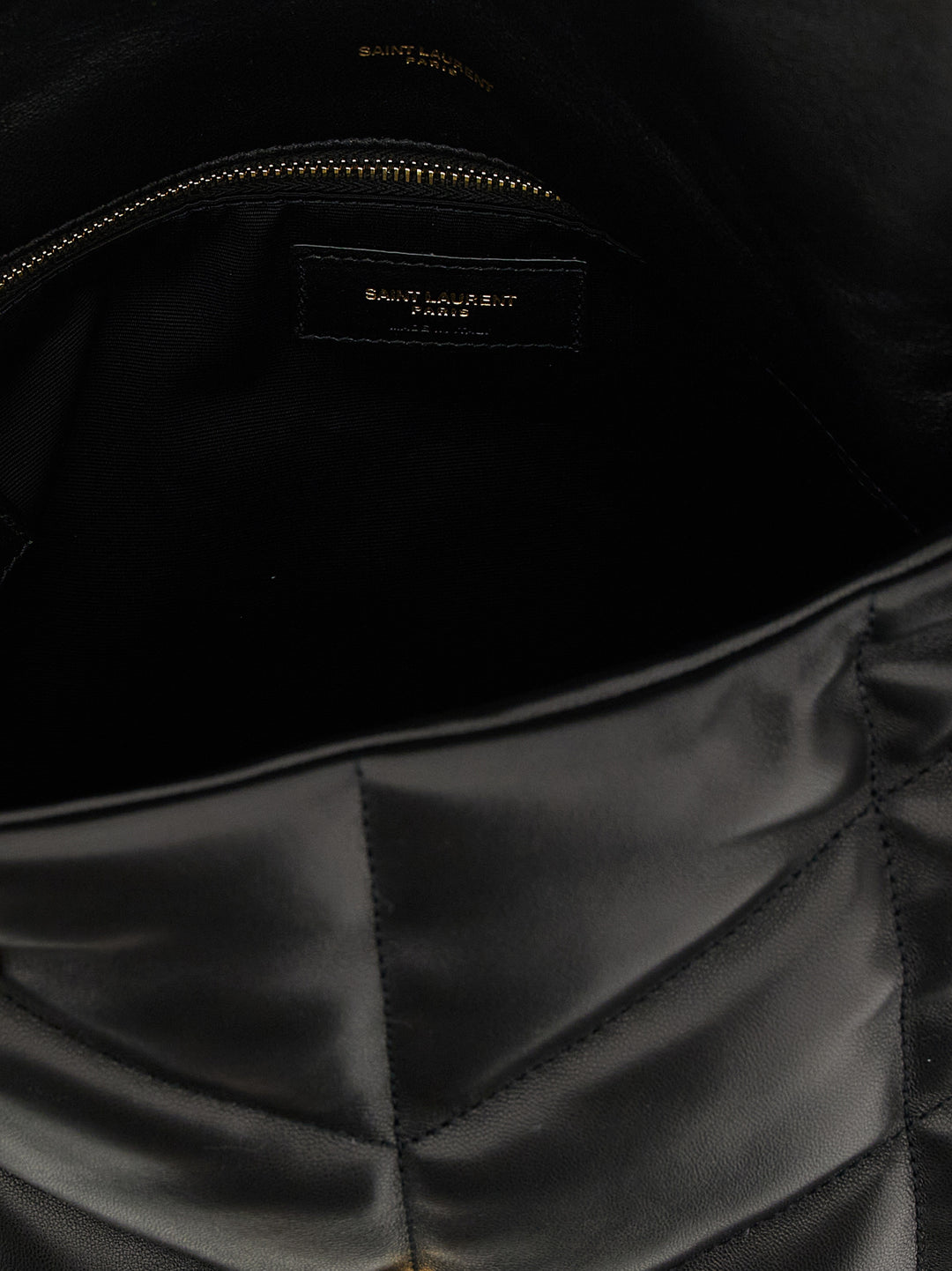 Saint Laurent Loulou Puffer Shoulder Bags - Black | 2f4e23be4479bc037d6553c640e38c3b1c3ff33b