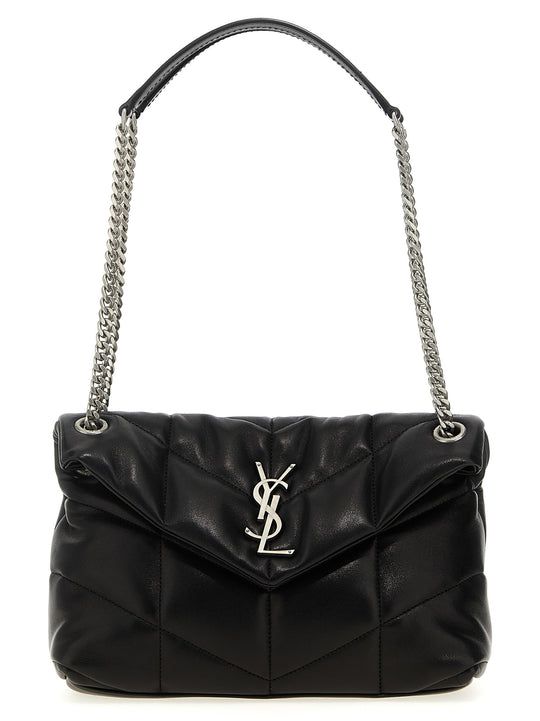 Puffer Lou Lou Shoulder Bags Black