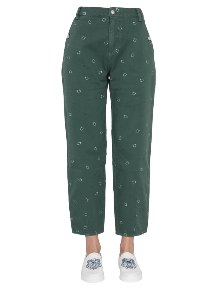 Kenzo Pants - Green | Wanan Luxury