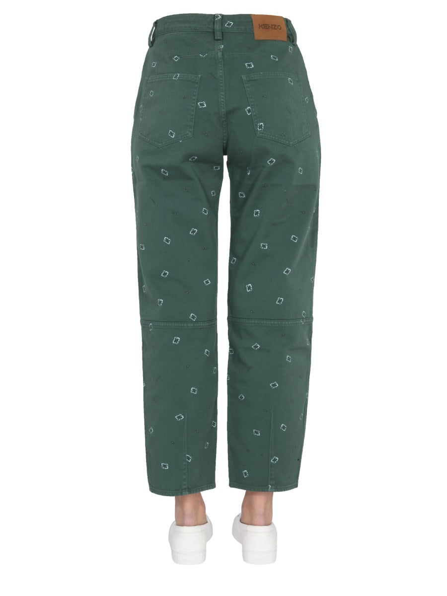 Kenzo Pants - Green | Wanan Luxury
