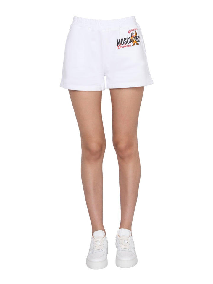 Moschino Shorts - White | Wanan Luxury