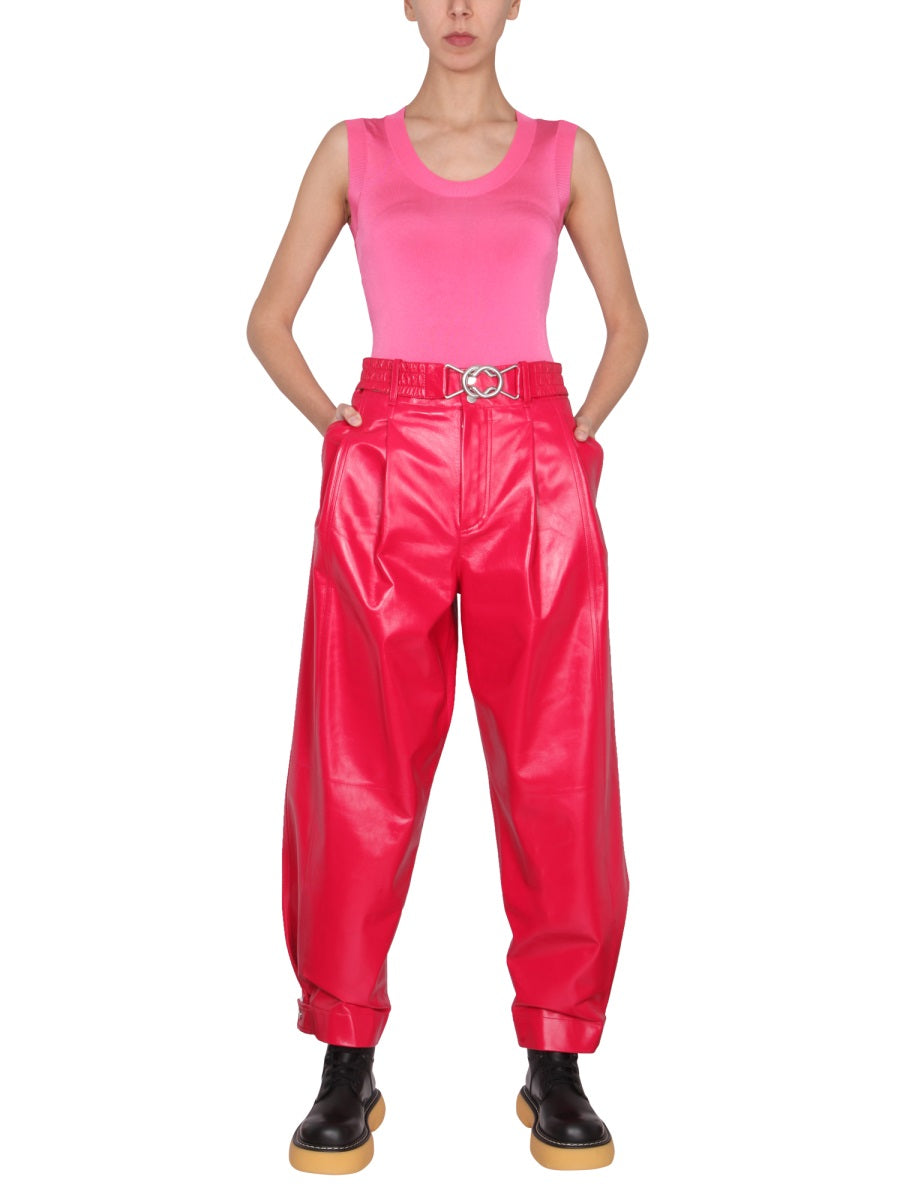 Bottega Veneta Pants - Red | 263ba435f1e736f07e54f92e435c1a9e92ab6b85