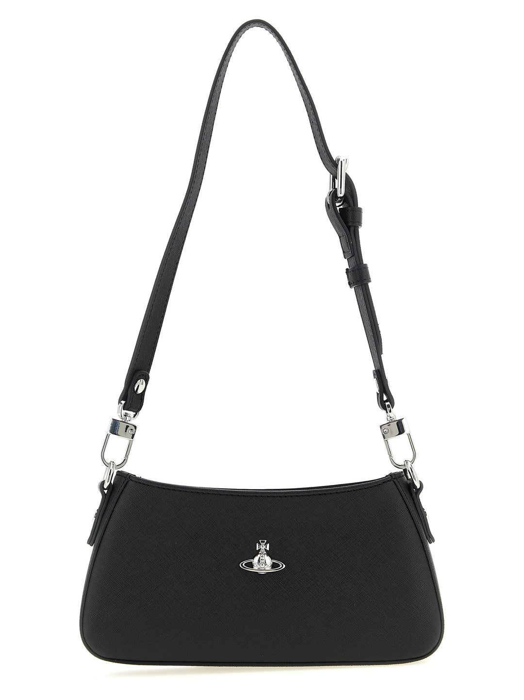 Vivienne Westwood Tasha Shoulder Bags - Black | b332d21af6b280daf96b1ebe1aac74de2948c0b9