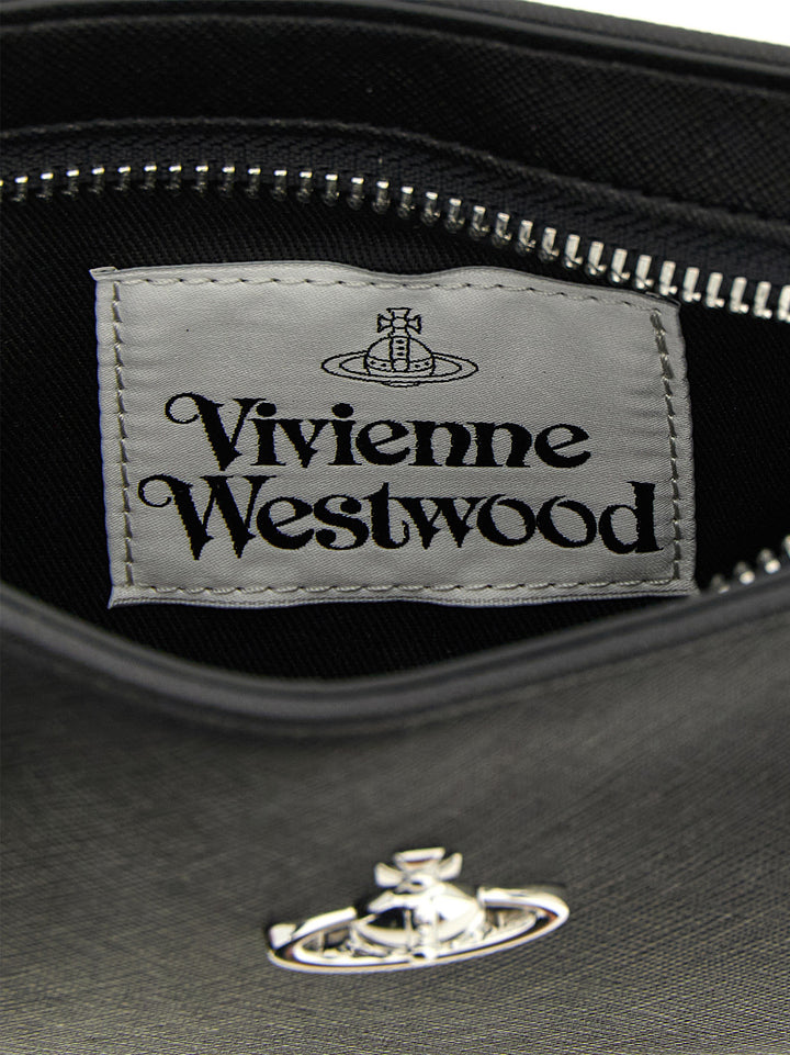 Vivienne Westwood Tasha Shoulder Bags - Black | 5779541b82c8f221f674d70178f57a71bce2594b