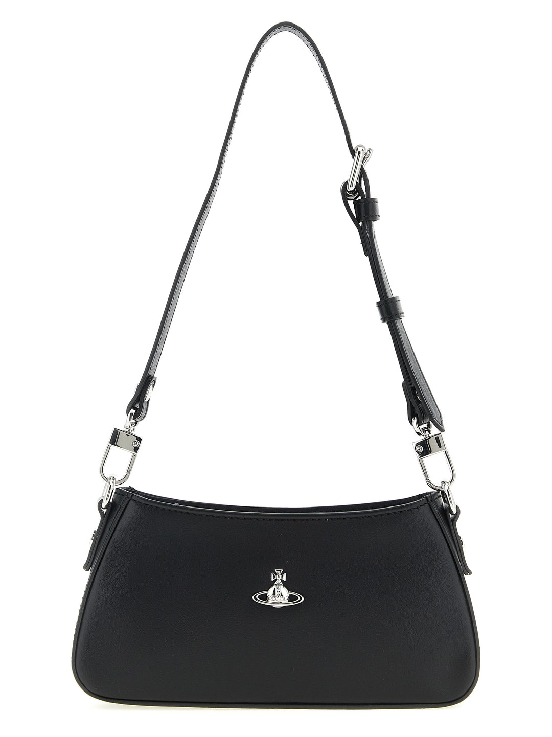 Vivienne Westwood Tasha Shoulder Bags - Black | 8419d421a5e9206d6e654384221cfab5b08c68fc