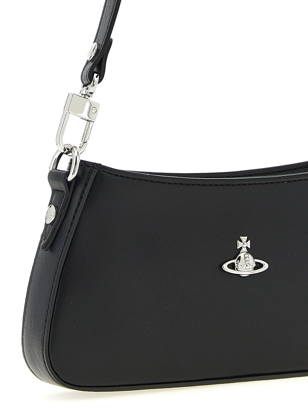Vivienne Westwood Tasha Shoulder Bags - Black | 35f3214b517f38f49e8739fc608a17bd71caafc5