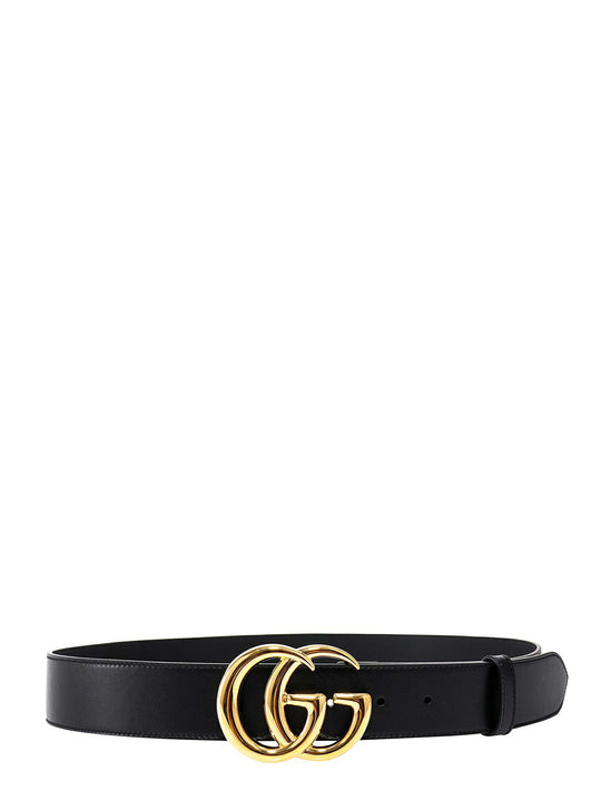 Gg Marmont Leather Belt