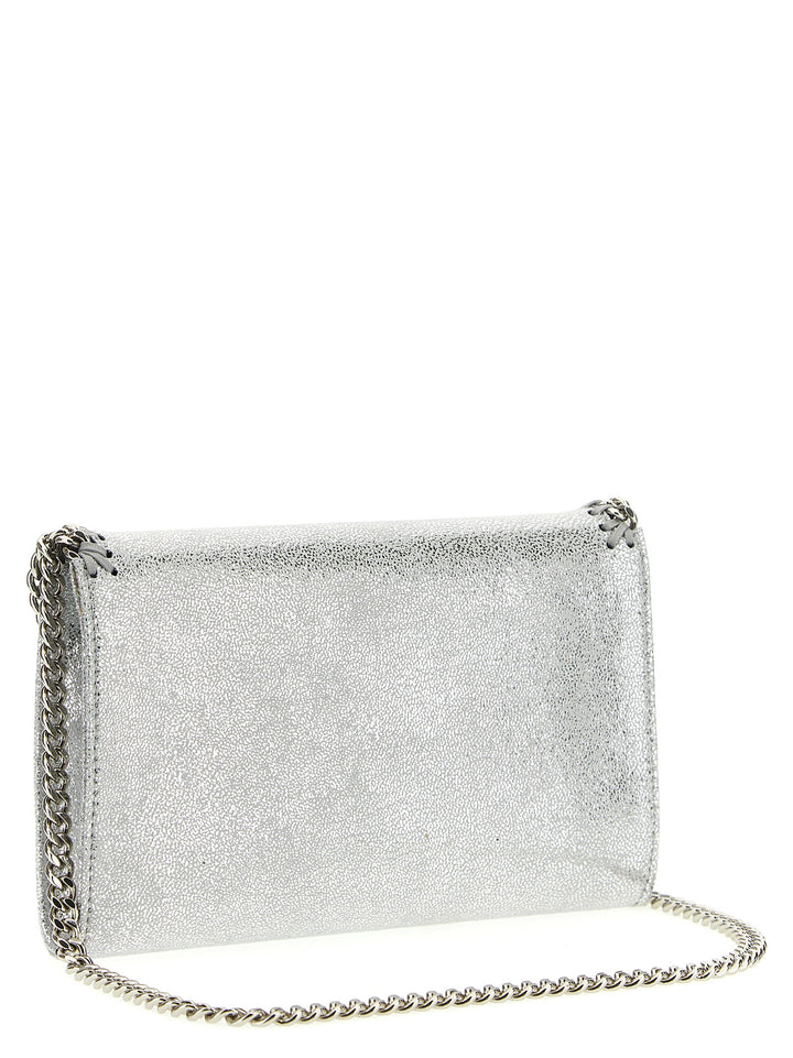Stella Mccartney Falabella Chain Wallet Wallets and Card Holders - Silver | 0e03e0a536c63aa0c4506d4fe251c2fbe381451e