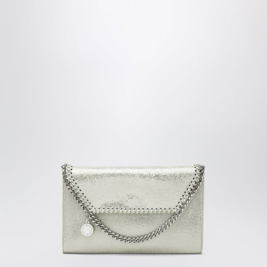 Falabella Wallet-On-Chain In Light Lime Green