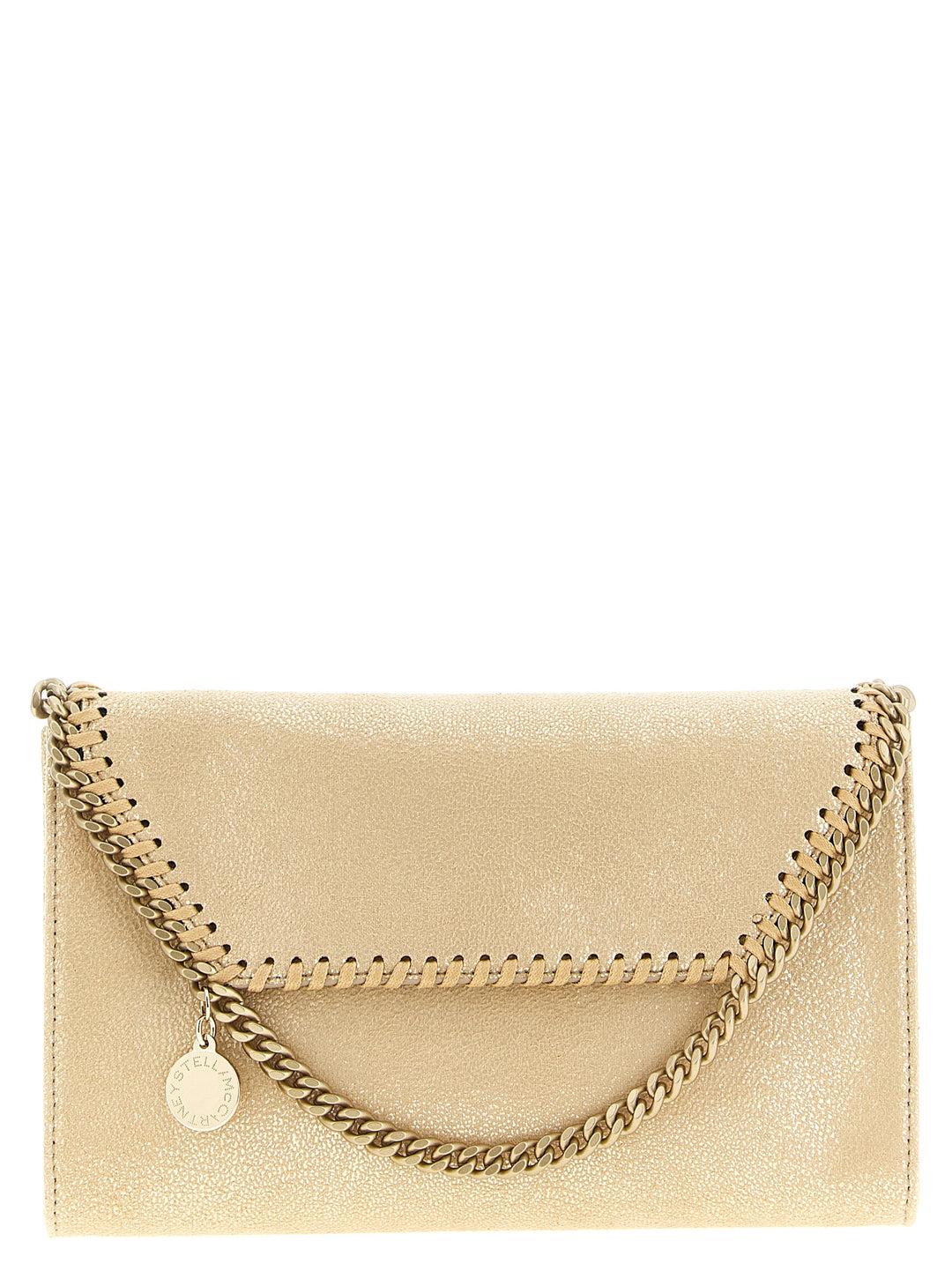 Stella Mccartney Falabella Chain Wallet Wallets and Card Holders - Gold | ae4d6c12352a8f55291f0875d9c83cf40e0a82e4