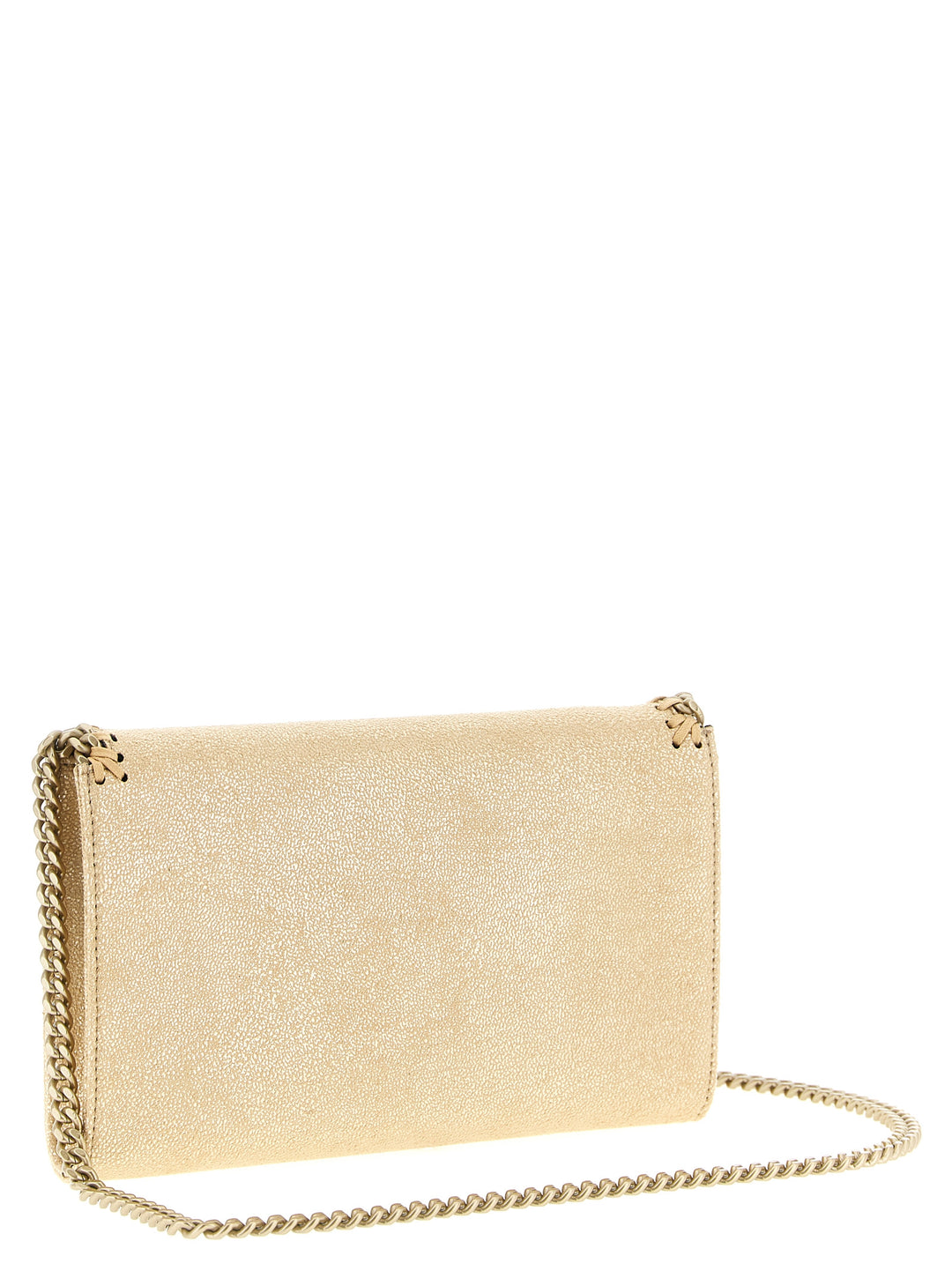 Stella Mccartney Falabella Chain Wallet Wallets and Card Holders - Gold | dd50563f4242e79275cf467b7de9e1d56211e377