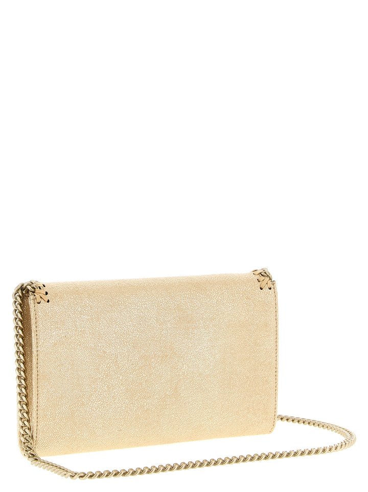 Stella Mccartney Falabella Chain Wallet Wallets and Card Holders - Gold | dd50563f4242e79275cf467b7de9e1d56211e377