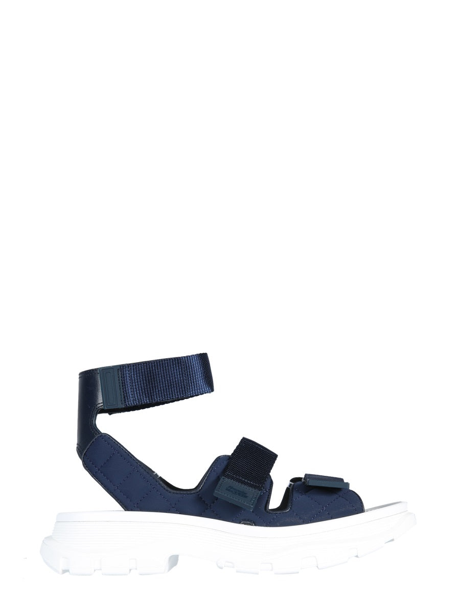 Alexander McQueen Sandals - Blue | Wanan Luxury