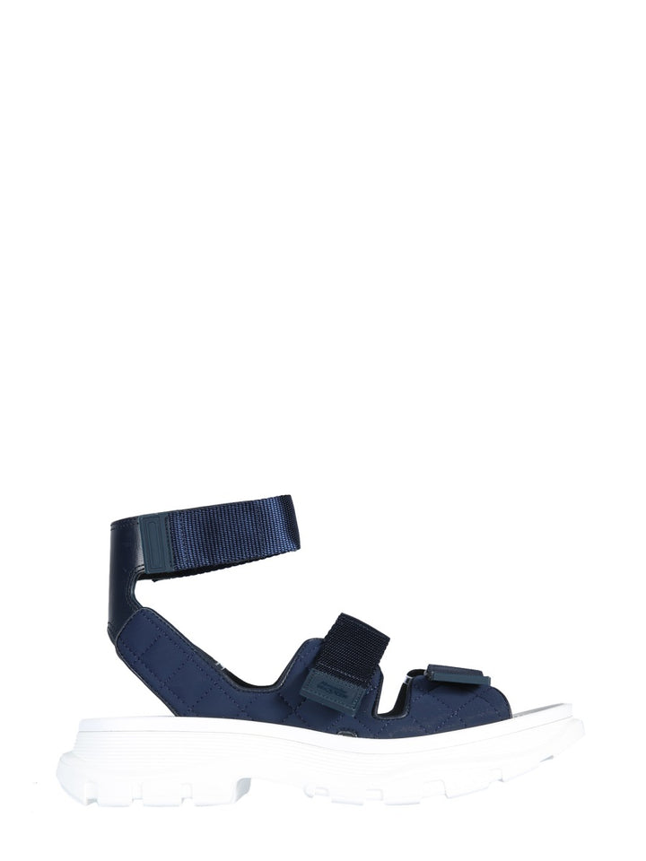 Alexander McQueen Sandals - Blue | Wanan Luxury