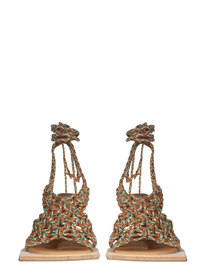 Miista Sandals - Brown | Wanan Luxury